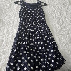 Rue 21 Blue Polka-Dot Dress